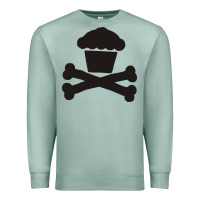 Johnny Cupcakes Funny Skull Premium Sweatshirt | Teevron