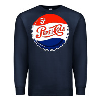 Navy drink soda Premium Sweatshirt - artisFamous