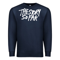 Navy The Story So Far (TSSF) Premium Sweatshirt - artisFamous