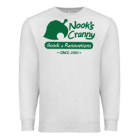 Oatmeal Heather Nook's Cranny Premium Sweatshirt - artisFamous