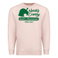 Pale Pink Nook's Cranny Premium Sweatshirt - artisFamous