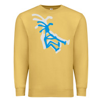 Antique Gold kokopeli funny Premium Sweatshirt - artisFamous