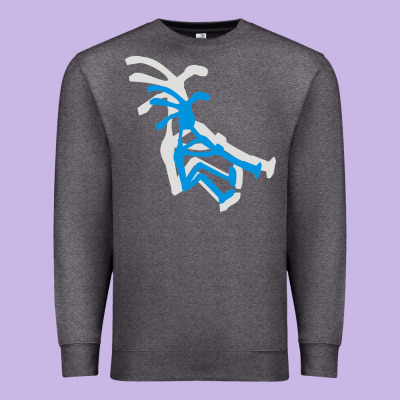 Kokopeli Funny Premium Sweatshirt Designed By Artisfamous