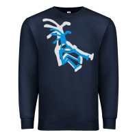 Navy kokopeli funny Premium Sweatshirt - artisFamous