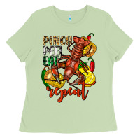 Matcha Pinch peel eat repeat crawfish Ladies Tee - FaDigitalArtStudio