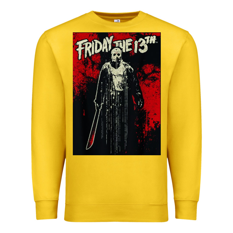 Friday The 13th Jason Drip Premium Sweatshirt by artisFamous | Teevron