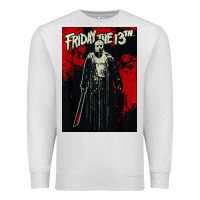 Oatmeal Heather friday the 13th jason drip Premium Sweatshirt - artisFamous
