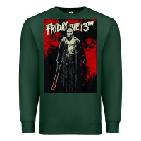 Sports Green friday the 13th jason drip Premium Sweatshirt - artisFamous