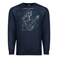 Navy Sturgill Simpson Premium Sweatshirt - artisFamous