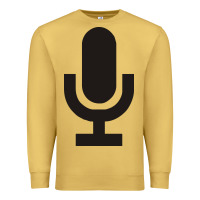 Antique Gold microphone funny music Premium Sweatshirt - artisFamous