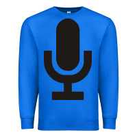 True Royal microphone funny music Premium Sweatshirt - artisFamous
