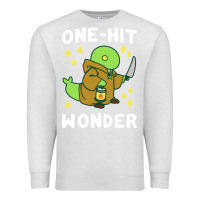 Oatmeal Heather one hit wonder   tonberry Premium Sweatshirt - artisFamous
