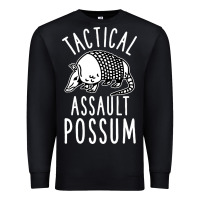 Black tactical assault possum Premium Sweatshirt - artisFamous