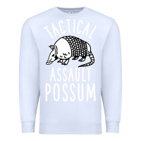 White tactical assault possum Premium Sweatshirt - artisFamous