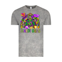 Cloud Rock Mardi Gras Rainbow Vintage Tee - BundleAndBundleShop