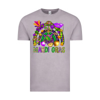 Vintage Zinc Mardi Gras Rainbow Vintage Tee - BundleAndBundleShop