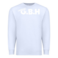 White Charged G.B.H Premium Sweatshirt - artisFamous