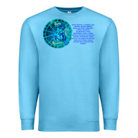 Ocean Blue Aquarius Sign Zodiac Astrology Horoscope T-shirt Premium Sweatshirt - artisFamous
