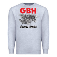 Heather Grey Charged G.B.H Premium Sweatshirt - artisFamous