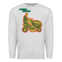 Dove Grey Sturgill Simpson Tractor Premium Sweatshirt - artisFamous