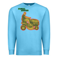 Ocean Blue Sturgill Simpson Tractor Premium Sweatshirt - artisFamous