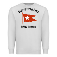 Dove Grey white star line (1) Premium Sweatshirt - artisFamous