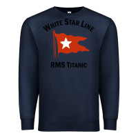 Navy white star line (1) Premium Sweatshirt - artisFamous