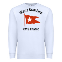 White white star line (1) Premium Sweatshirt - artisFamous