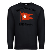 Black white star line (1) Premium Sweatshirt - artisFamous