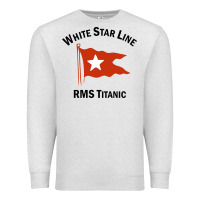 Oatmeal Heather white star line (1) Premium Sweatshirt - artisFamous