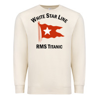 Sandshell white star line (1) Premium Sweatshirt - artisFamous