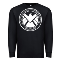 Black agents of shield Premium Sweatshirt - artisFamous