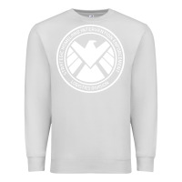 Dove Grey agents of shield Premium Sweatshirt - artisFamous