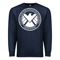 Navy agents of shield Premium Sweatshirt - artisFamous