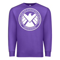 Purple agents of shield Premium Sweatshirt - artisFamous