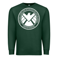 Sports Green agents of shield Premium Sweatshirt - artisFamous