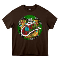 Chocolate Brown Cowboy Christmas Heavy Core Tee - RanaPortraitStore