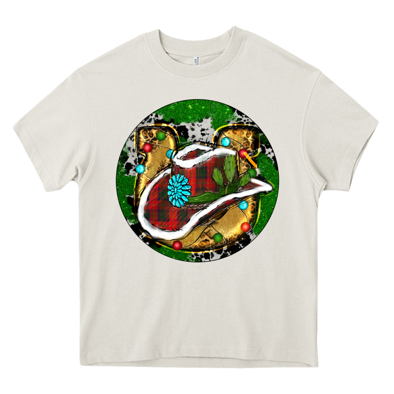 Cowboy Christmas Heavy Core Tee by RanaPortraitStore | Teevron