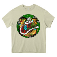 Mossy Cowboy Christmas Heavy Core Tee - RanaPortraitStore