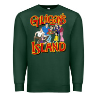 Sports Green gilligan island Premium Sweatshirt - artisFamous