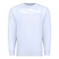 White pyrex pattern Premium Sweatshirt - artisFamous