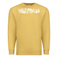 Antique Gold pyrex pattern Premium Sweatshirt - artisFamous