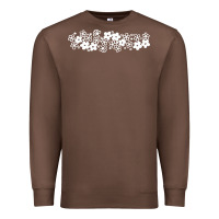 Chestnut pyrex pattern Premium Sweatshirt - artisFamous
