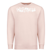 Pale Pink pyrex pattern Premium Sweatshirt - artisFamous