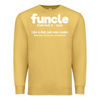 Antique Gold funcle definition Premium Sweatshirt - artisFamous