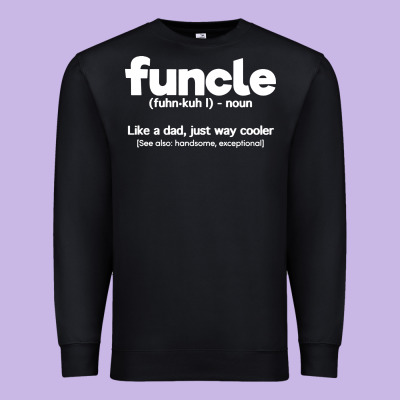 Funcle Definition Premium Sweatshirt Designed By Artisfamous