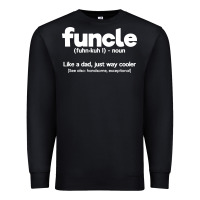 Black funcle definition Premium Sweatshirt - artisFamous