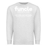 Oatmeal Heather funcle definition Premium Sweatshirt - artisFamous