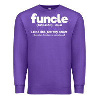 Purple funcle definition Premium Sweatshirt - artisFamous