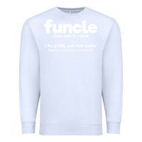 White funcle definition Premium Sweatshirt - artisFamous